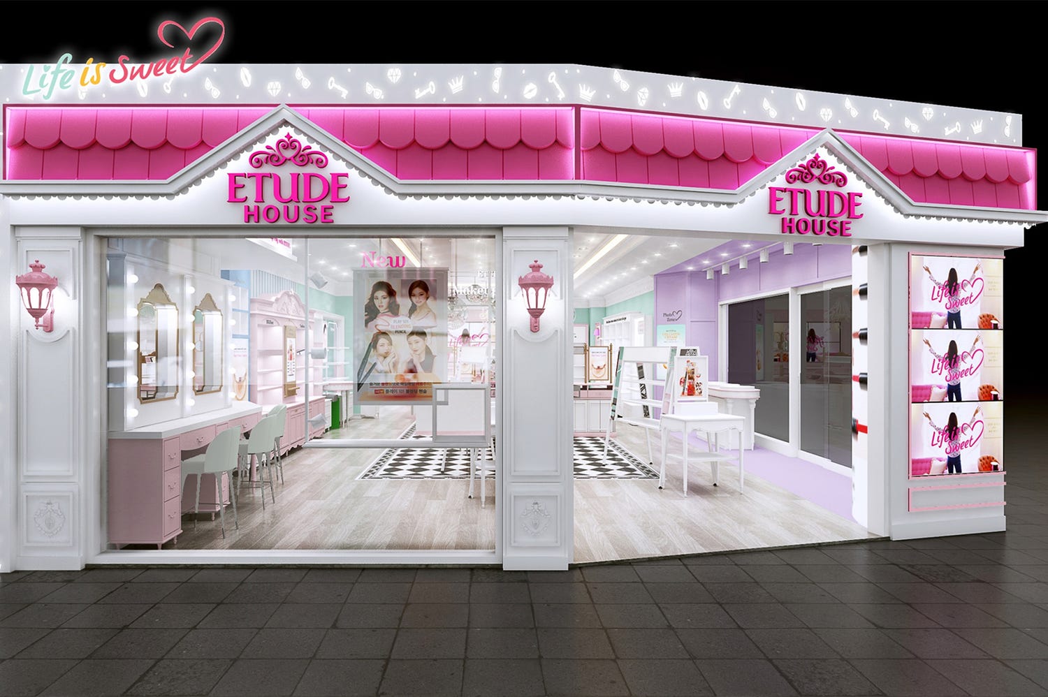 「エチュードハウス」原宿・竹下通りに史上最大規模の店舗がオープン