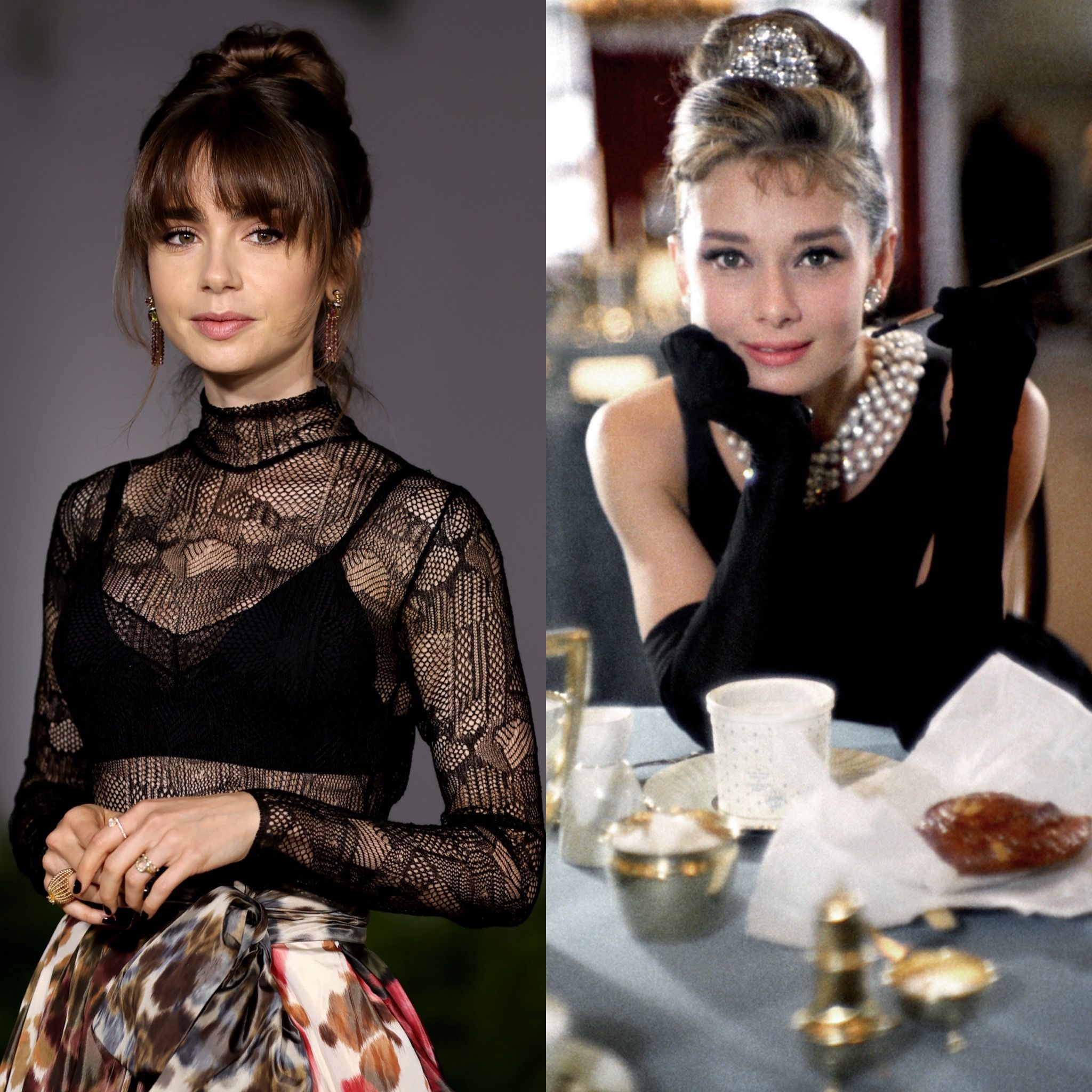 リリー・コリンズがオードリー・ヘプバーン役に！ 『ティファニーで朝食を』撮影秘話を描く映画が制作