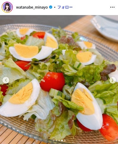 渡辺美奈代Instagramより