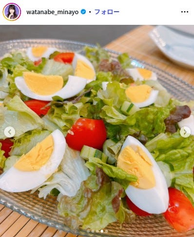 渡辺美奈代Instagramより