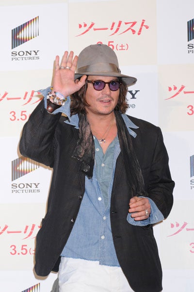 ジョニー・デップ（『ツーリスト』ジャパンプレミア　レッドカーペットイベント）