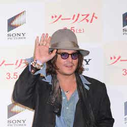 ジョニー・デップ(『ツーリスト』ジャパンプレミア レッドカーペットイベント)