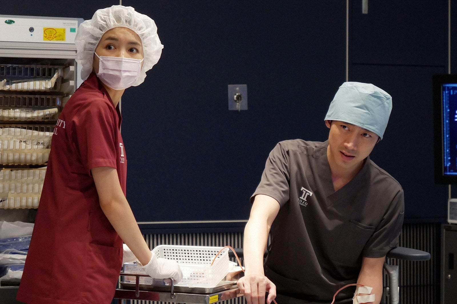 葵わかな、小泉孝太郎／「ブラックペアン」第6話より（C）TBS