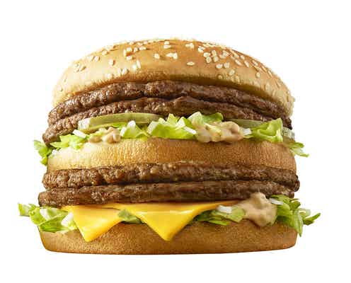 マック史上初の大きさ「ギガ ビッグマック」登場 想像以上の食べごたえに