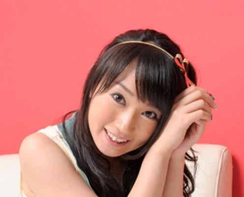 <紅白本番>水樹奈々、ベルラインドレス姿で「BRIGHT STREAM」熱唱