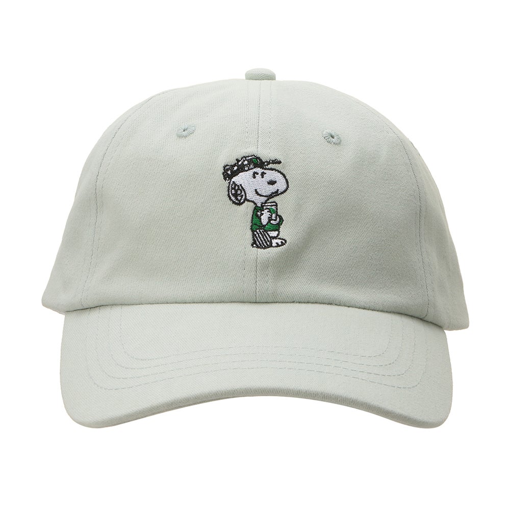 PEANUTS ベースボールキャップ ¥3,900（C）2025 Peanuts Worldwide LLC