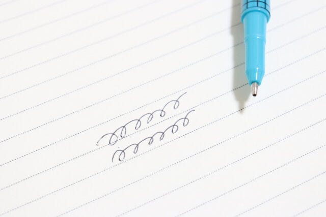 リングノート　書き心地