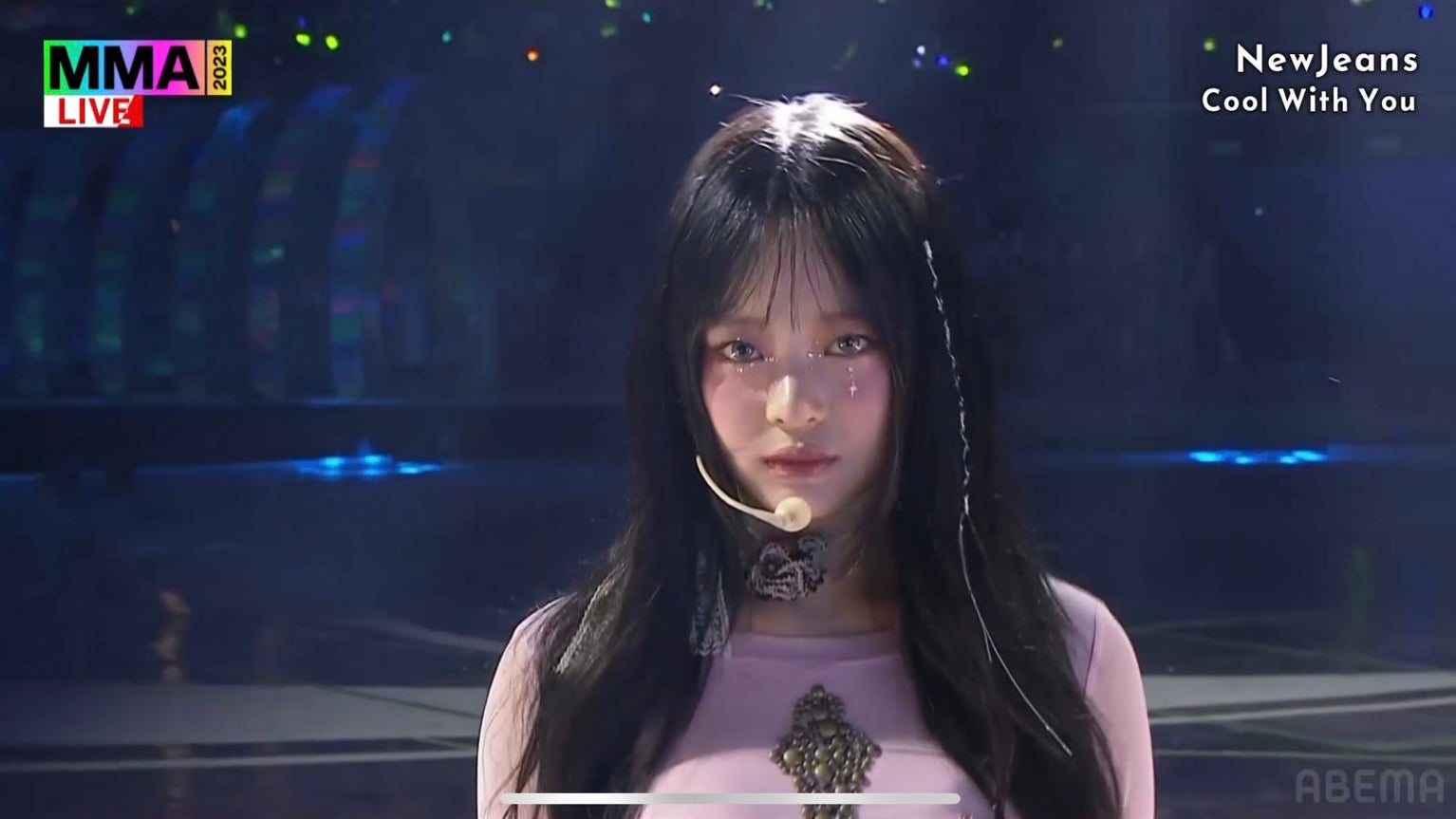 NewJeansハニ（C）2023 Melon Music Awards （MMA2023）