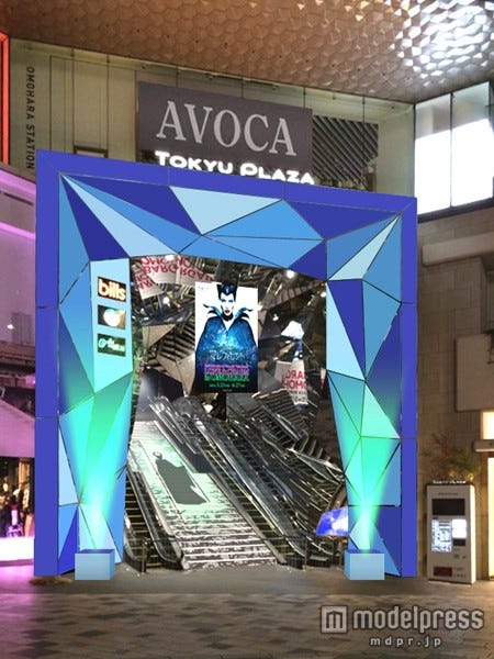 館内装飾エントランスイメージ(C)Disney