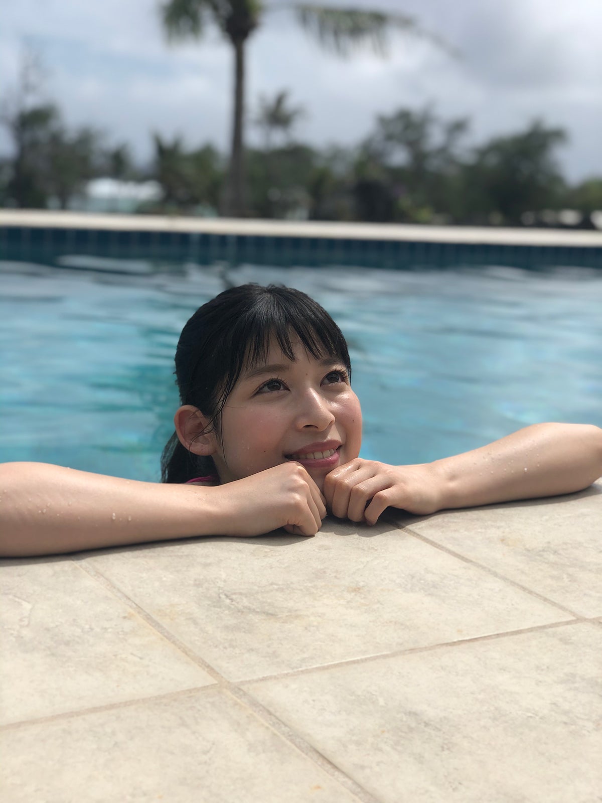 染野有来／「週刊ヤングマガジン」16号オフショット（画像提供：所属事務所）