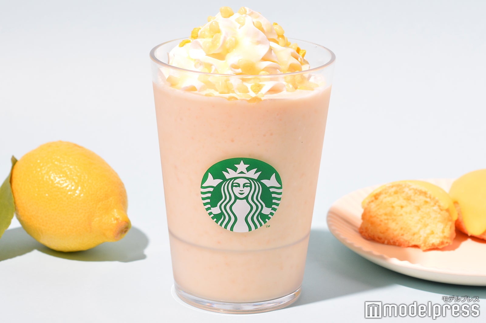 瀬戸内 レモンケーキ フラペチーノ（C）モデルプレス