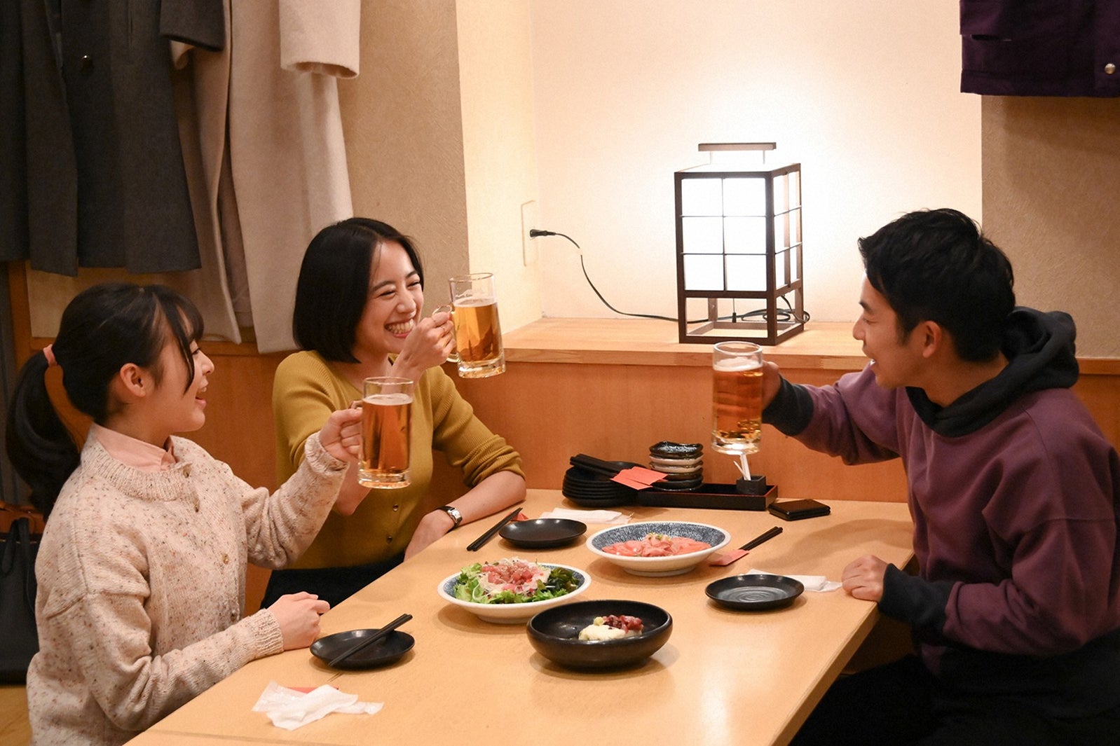 森七菜、石橋静河、仲野太賀／「この恋あたためますか」第9話より（C）TBS