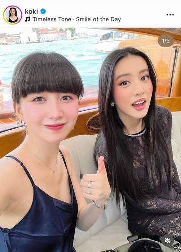 Koki， 姉Cocomiは「頼もしくて優しい」ベネチアに「専属フォトグラファー」として同行、ブランドが招待