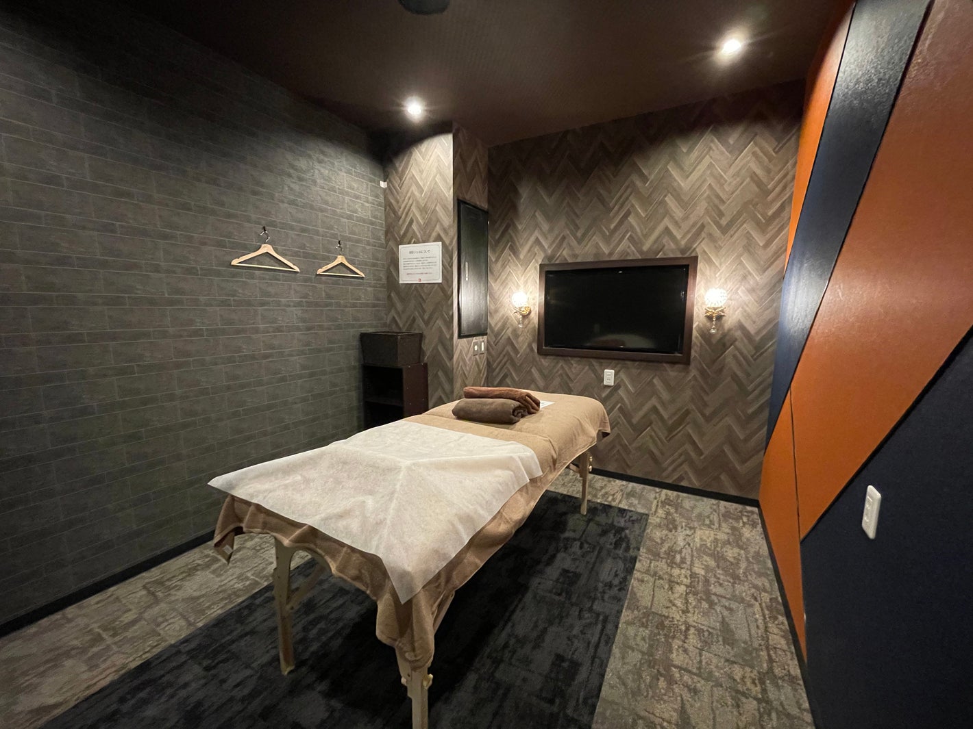 施術ルーム内（TOKYOプレミアム店）