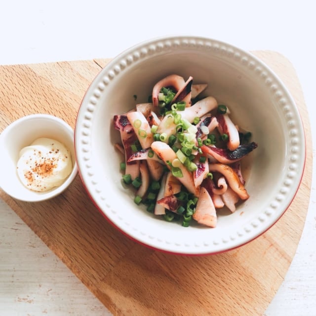 やわらか焼きいかソテー