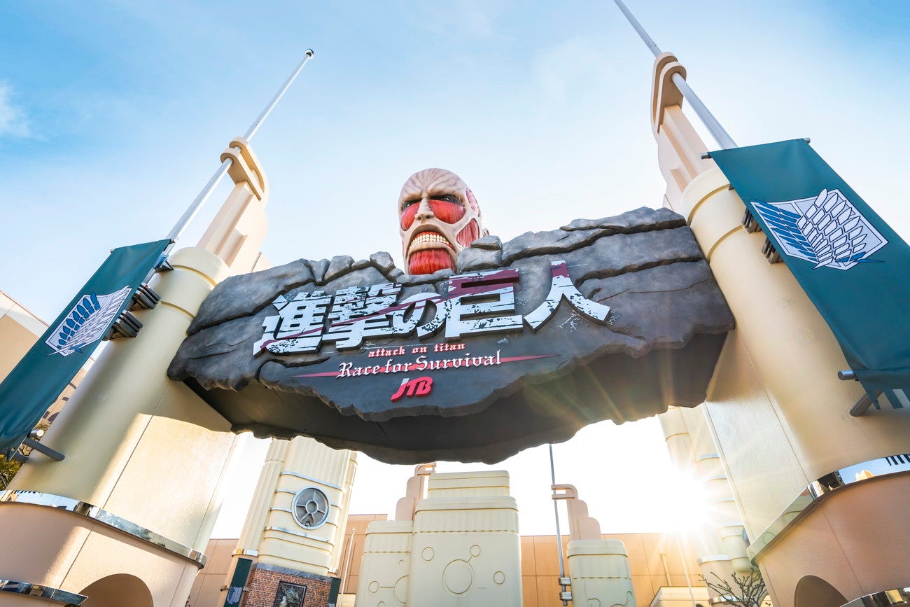 進撃の巨人 XRライド／画像提供：ユニバーサル・スタジオ・ジャパン