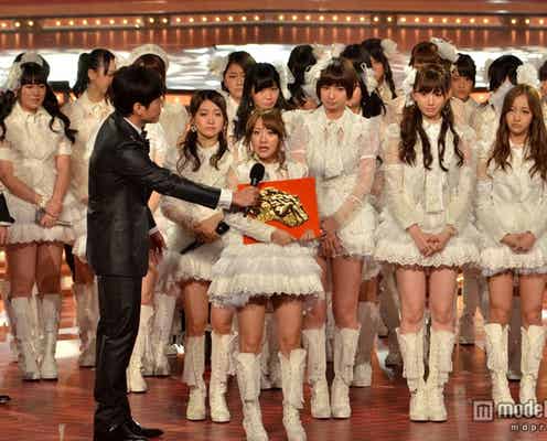 <速報>AKB48レコ大2年連続大賞受賞 メンバー号泣