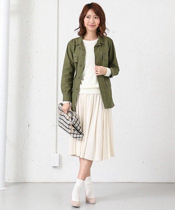 【WH】リバーシブルヒザタケスカート「URBAN RESEARCH」4,762円（税込）／画像提供：【楽天市場】URBAN RESEARCH ware house