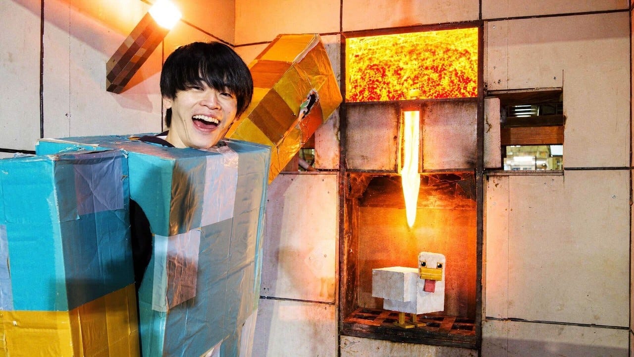すしらーめん《りく》が再現したマイクラご飯がヤバすぎる！