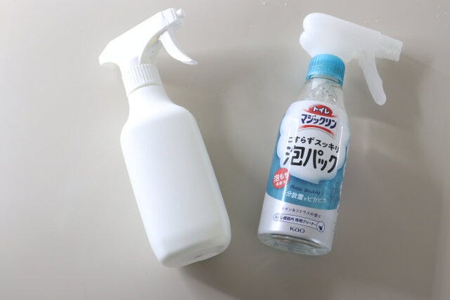 泡タイプ詰替用スプレーボトル　洗剤