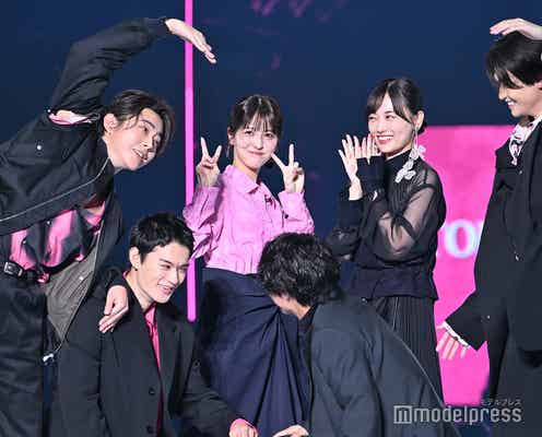 浜辺美波・赤楚衛二ら「TGC」客席からサプライズ登場 山下美月は乃木坂46卒業後“3kg増”告白【六人の嘘つきな大学生】