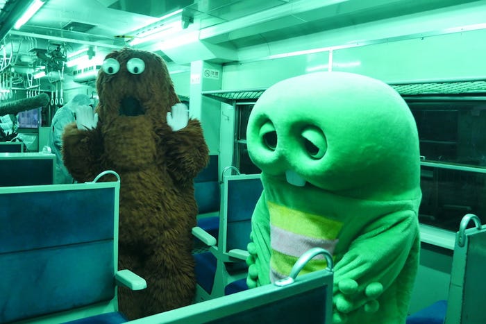 『世にも奇妙な物語 ’18春の特別編』ショートショート「城後波駅」クランクアップの様子(C)フジテレビ