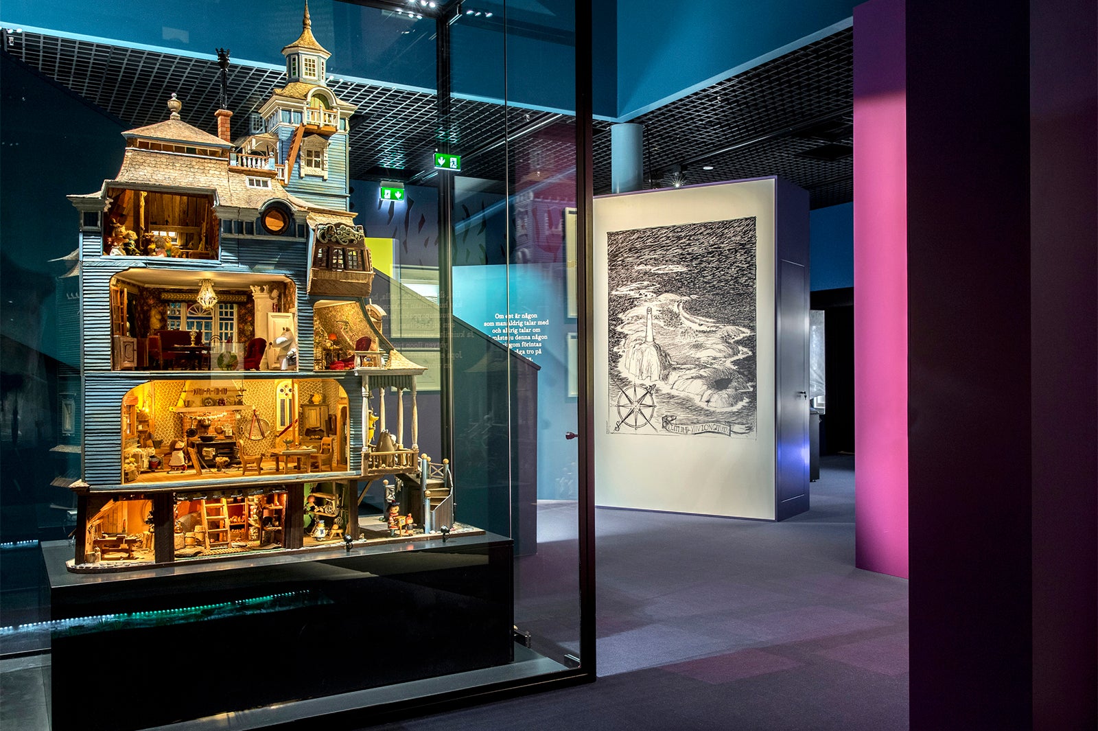 ムーミン美術館の様子／画像提供：フィンランド政府観光局