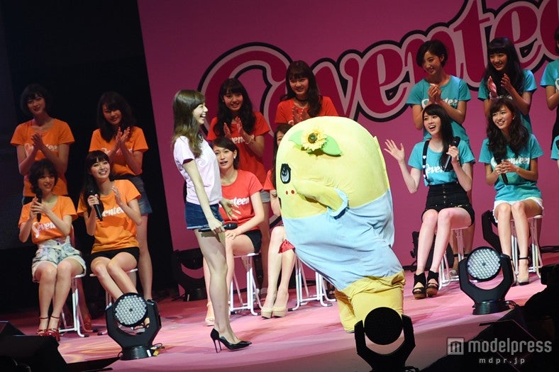 西内まりやとふなっしー