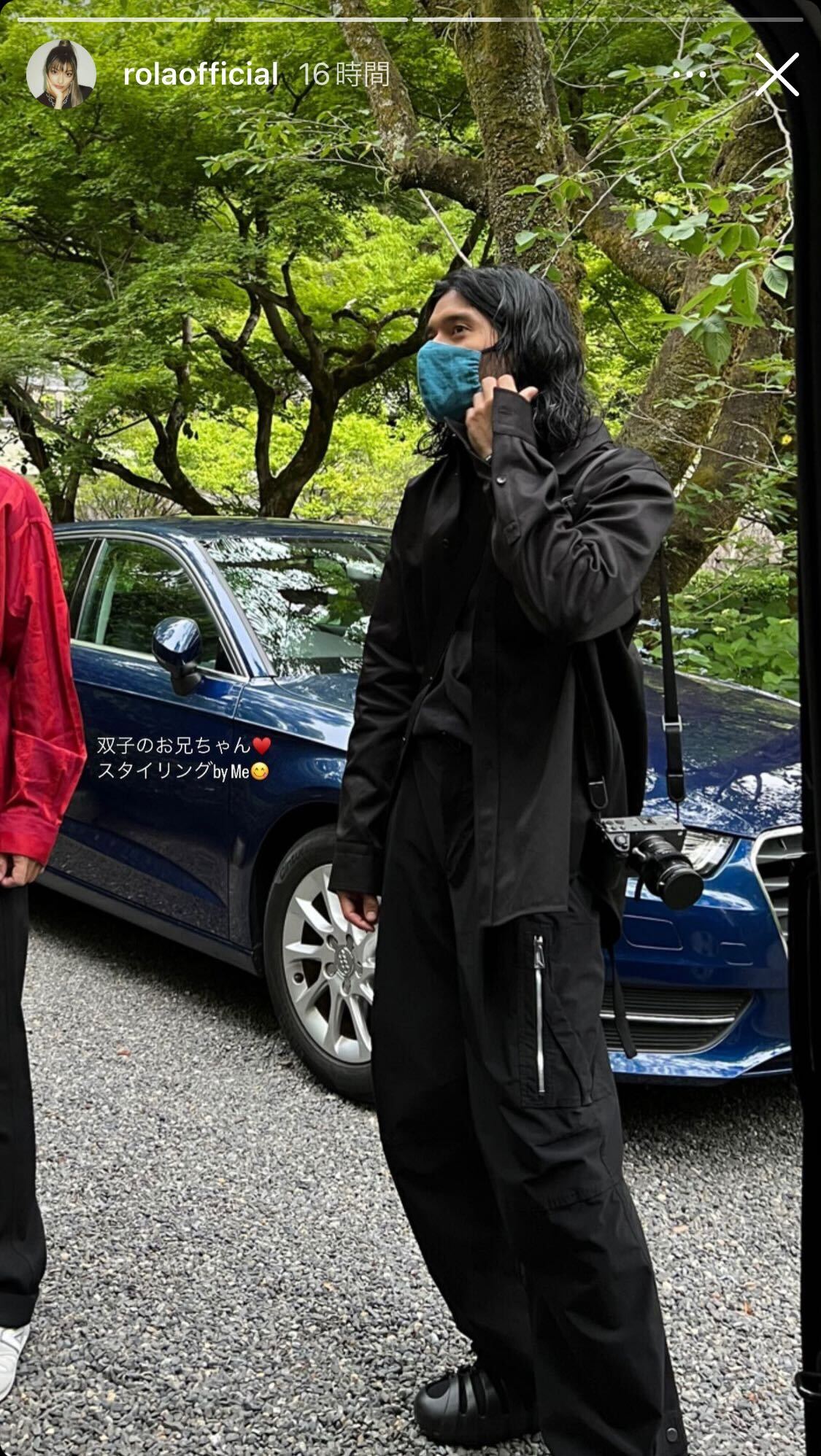 ローラInstagramストーリーより