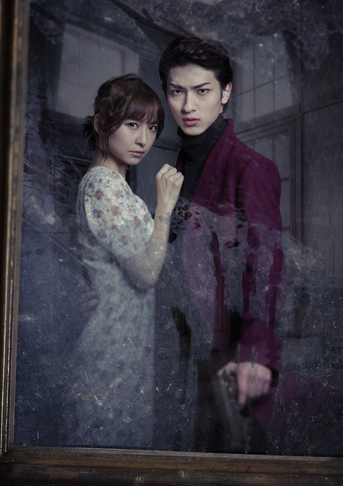 舞台『BIOHAZARD THE Experience』篠田麻里子、横浜流星（提供写真）