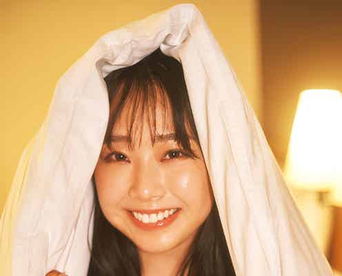 NMB48加藤夕夏、くっきり美谷間にドキッ “いちばんセクシーな”黒ランジェリーカット解禁<心に秘めたもの>