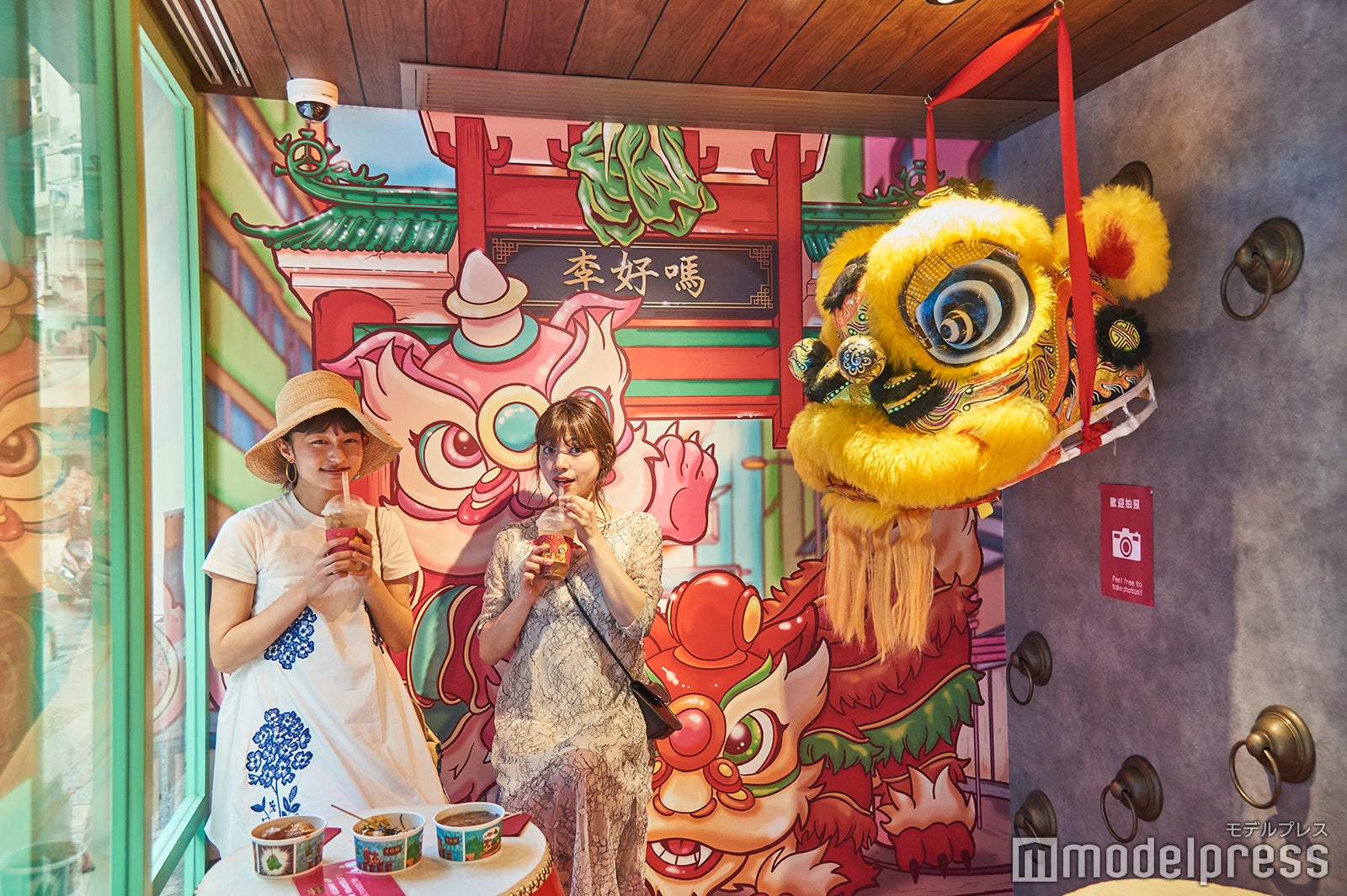 絶対写真を撮りたい！“アガる”かわいさの店内 （C）モデルプレス