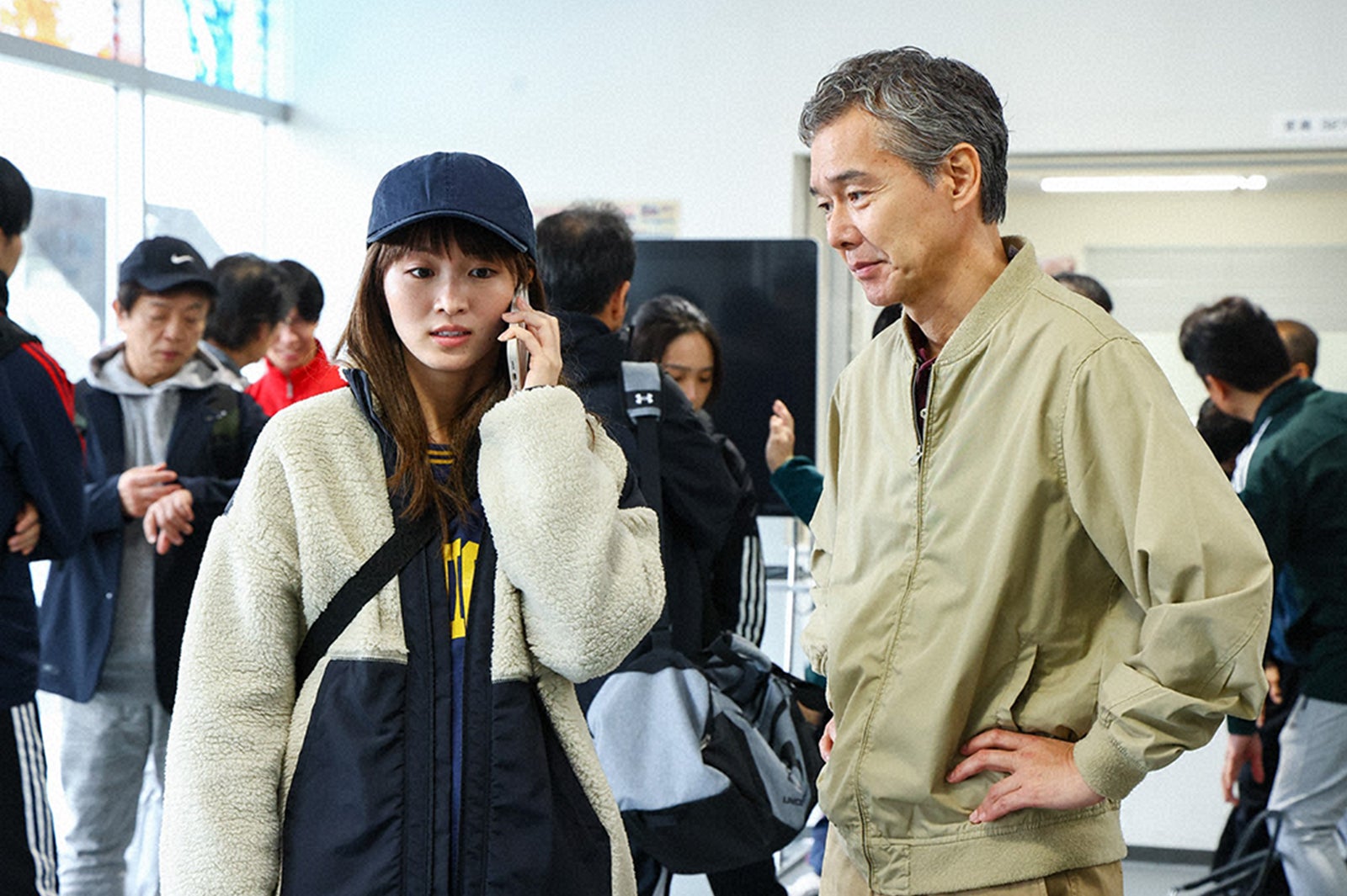 岡崎紗絵、渡部篤郎「あのクズを殴ってやりたいんだ」第8話（C）TBS