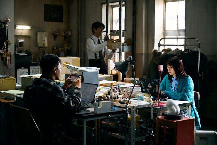 三山凌輝、仲村トオル、上白石萌歌「イグナイト -法の無法者-」(C)TBS