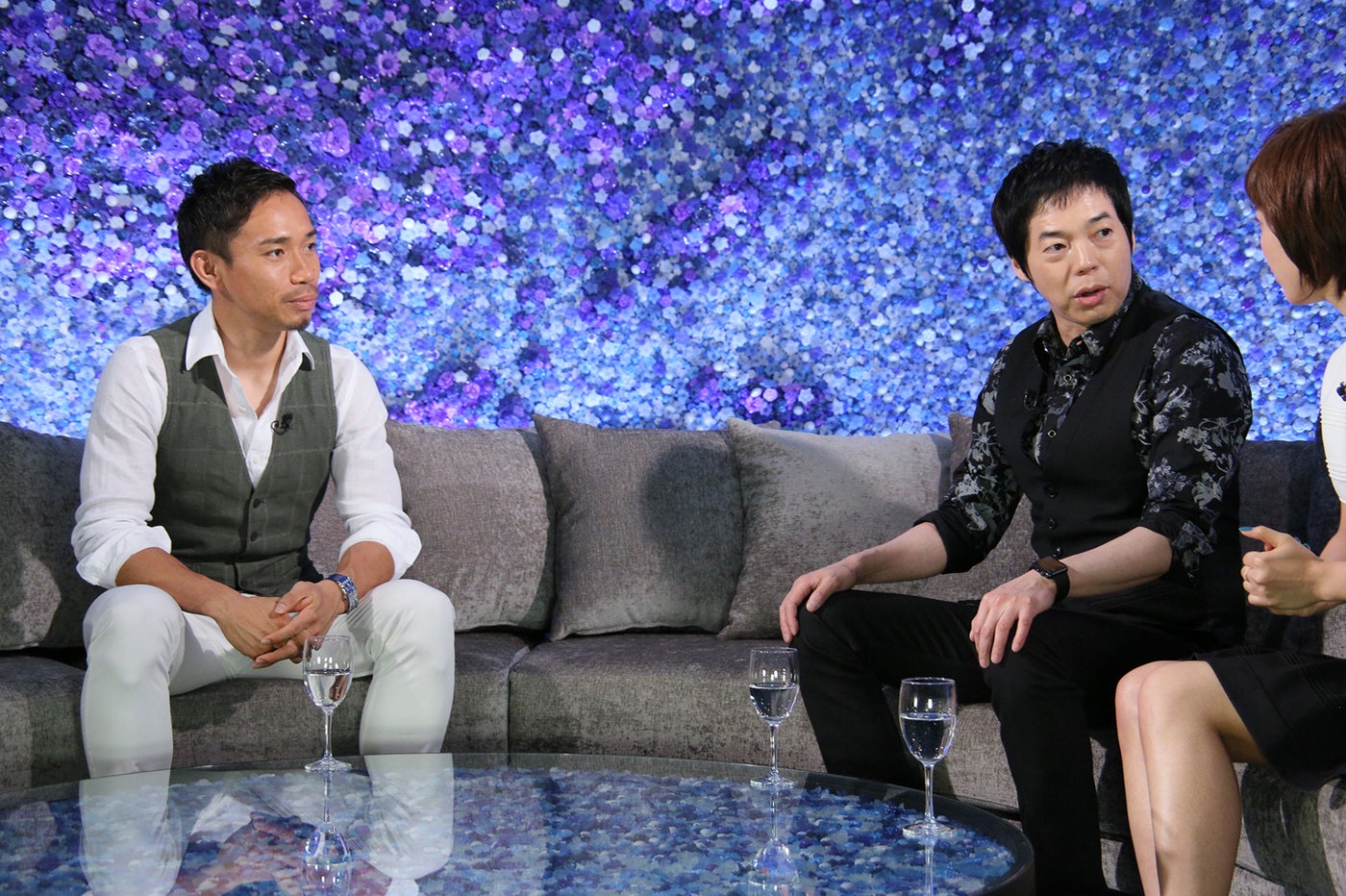 （左から）長友佑都、今田耕司、瀧本美織／画像提供：日本テレビ