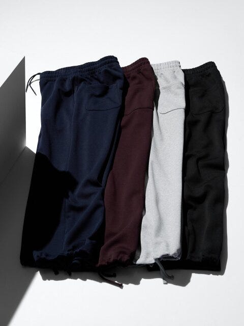 ユニクロ　スウェットワイドパンツ　4色