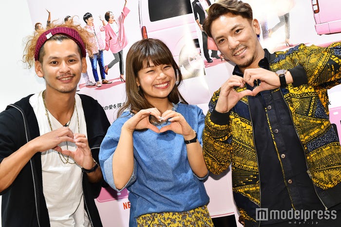 嵐、クロ、ヒデ(C)モデルプレス
