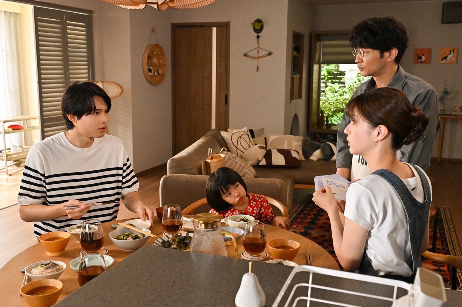 【西園寺さんは家事をしない 第7話】偽家族に“仮彼氏”横井が加入 楠見は混乱