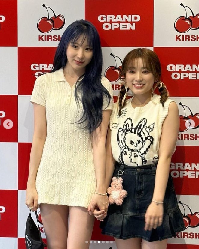 イ・チェヨン、矢吹奈子／イ・チェヨンInstagramより