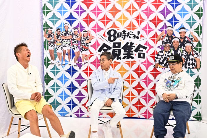 勝俣州和、加藤茶、高木ブー(C)TBS