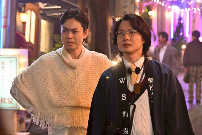 菅田将暉、神木隆之介「もしもこの世が舞台なら、楽屋はどこにあるのだろう」第9話（C）フジテレビ