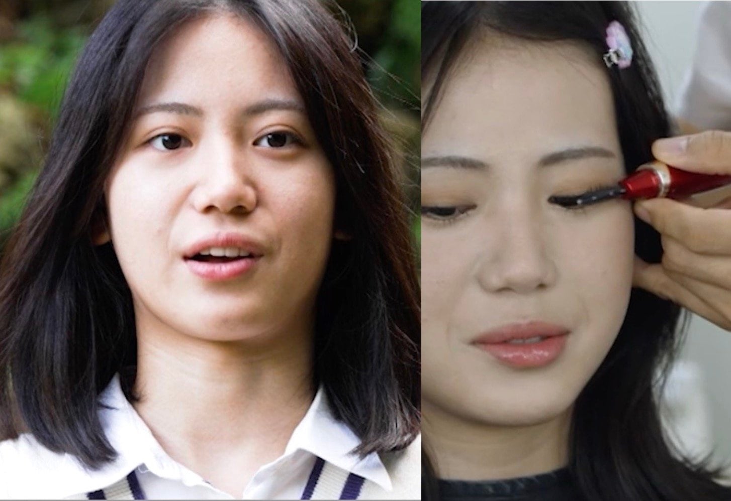 18歳練習生が“別人級”に変身！「すごい速さで綺麗になってる」K-POPのプロによるメイクと衣装で大変身、指原も驚き「すごい！」