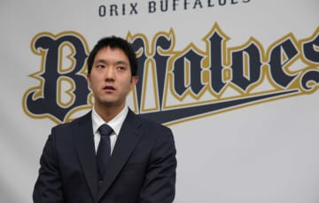 オリックス・田嶋 将来的メジャー挑戦希望「どこまで自分を成長させられるか」1000万増1.1億円でサイン
