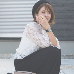 オシャレな大人女子はみんな取り入れてる! 秋の定番ベレー帽コーデ術♥