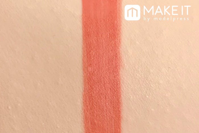 【バビメロ】「デイリールージュフィット」“01マイアプリコット”使用 (C)メイクイット