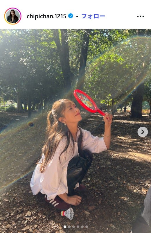 近藤千尋Instagramより