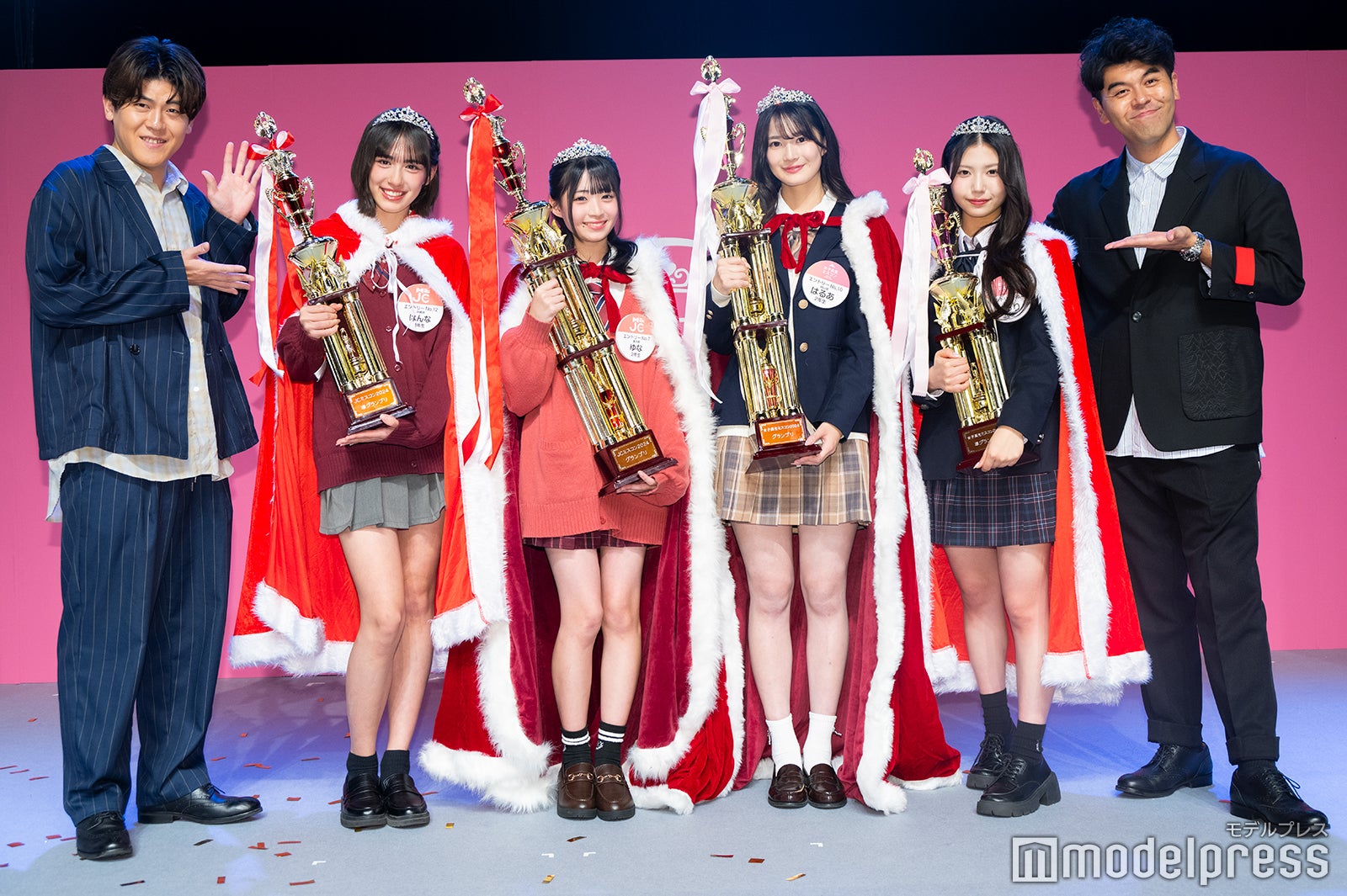 有輝、はんなさん、ゆなさん、はるあさん、じゅりさん、卓也（C）モデルプレス