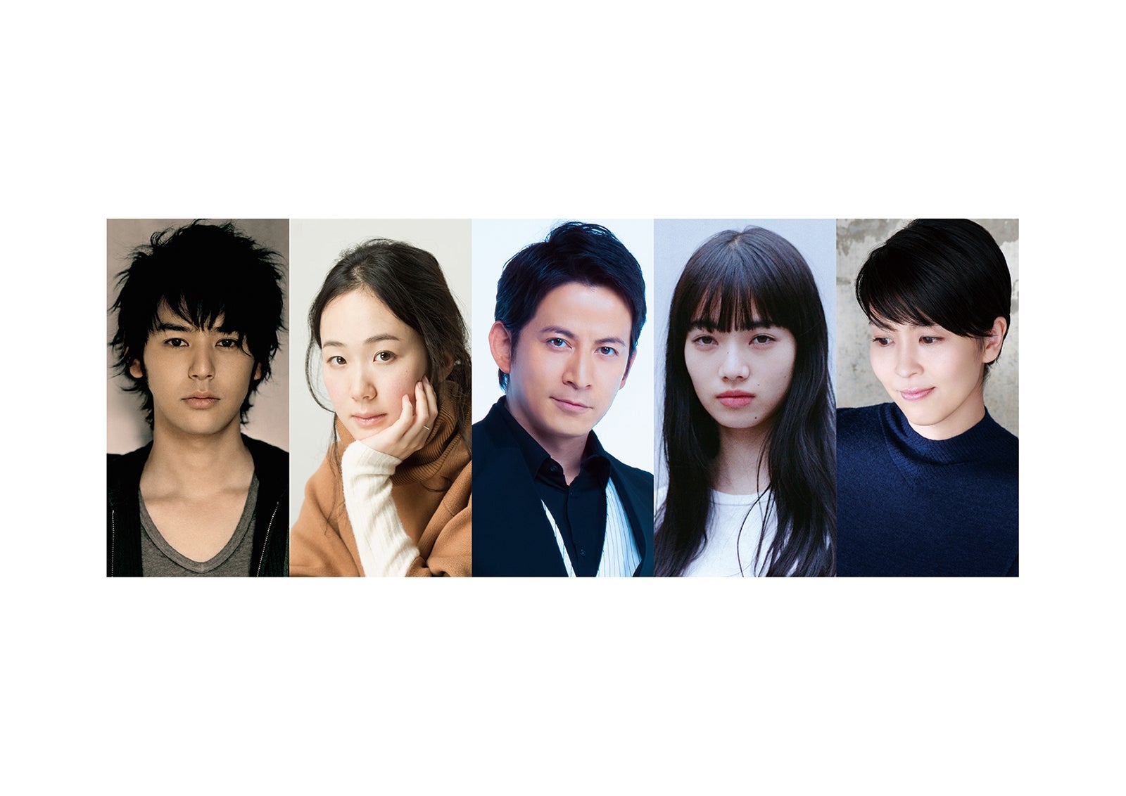 （左から）妻夫木聡、黒木華、岡田准一、小松菜奈、松たか子（C）2019「来る」製作委員会