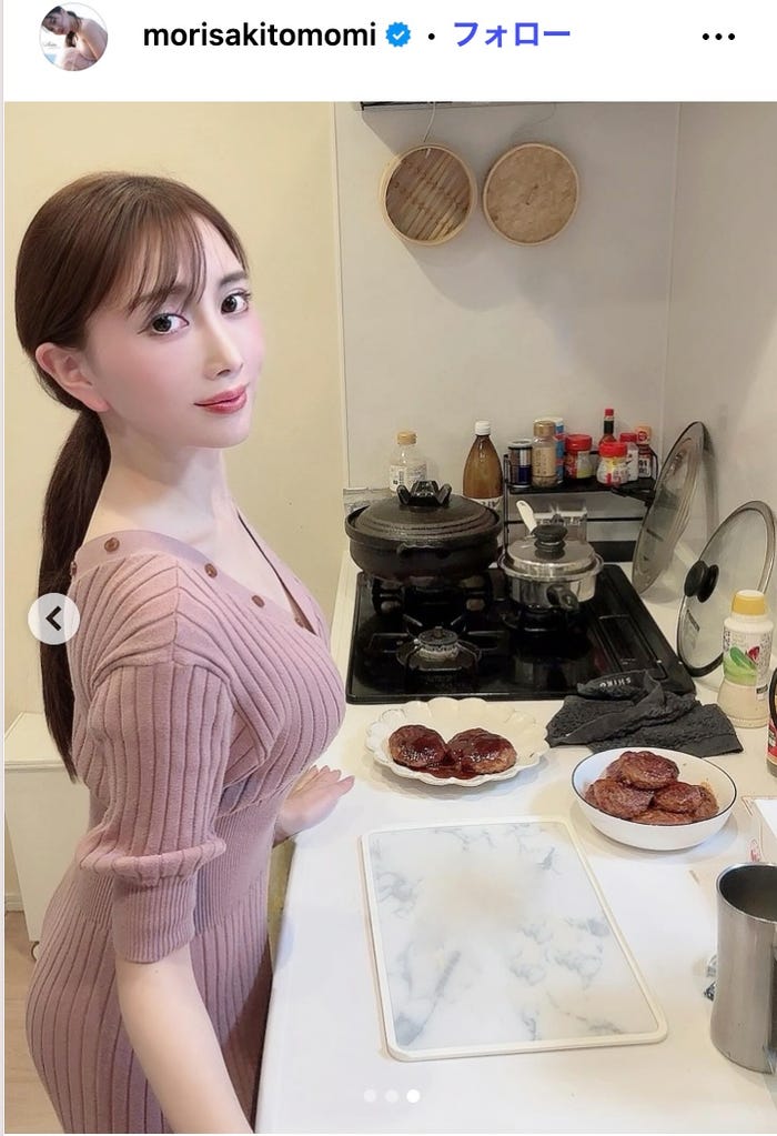 森咲智美Instagramより