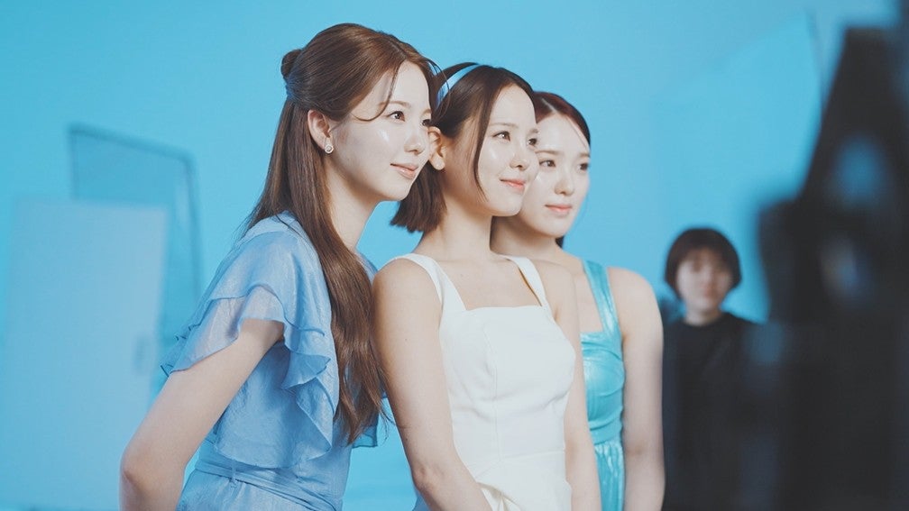 NiziU／新CM「肌ノイズミュート」メイキング（提供写真）